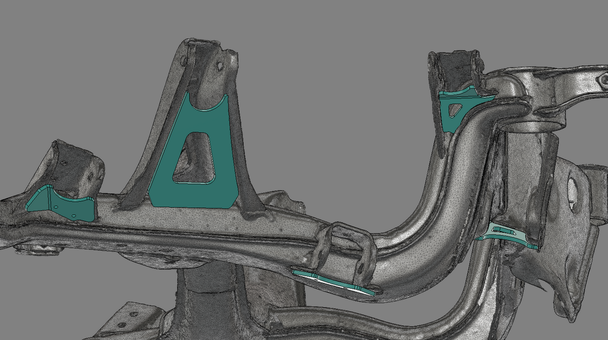 Nissan Silvia s13 rear subframe reinfrocment kit