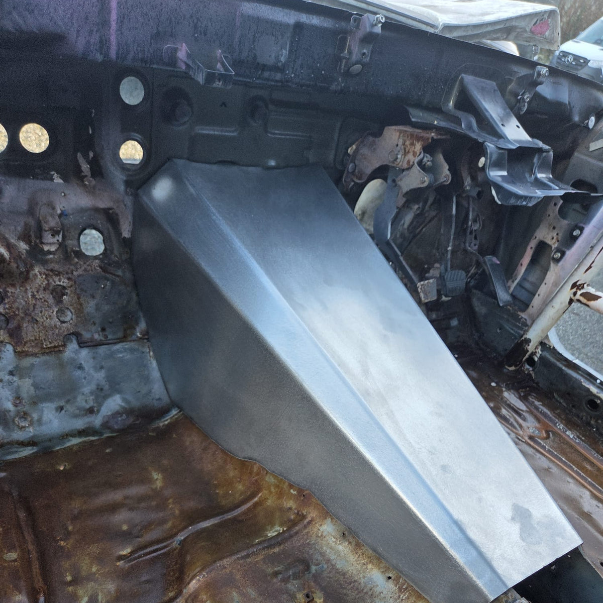 Nissan Silvia s13/180sx weld in transmission tunnel