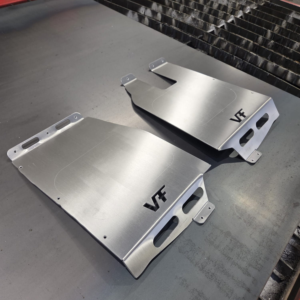 BMW E36 FLOOR PLATES (ALUMINIUM)