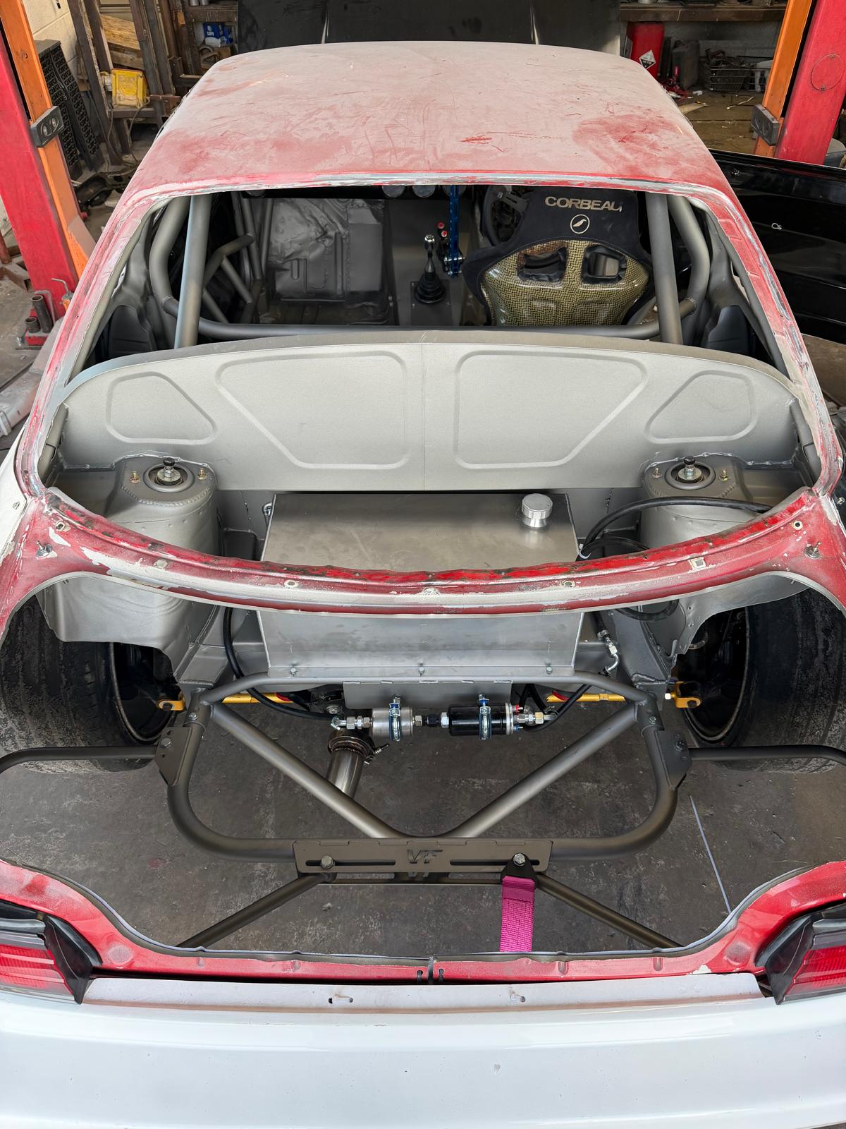 Nissan Silvia S14 rear bulkhead (firewall) kit