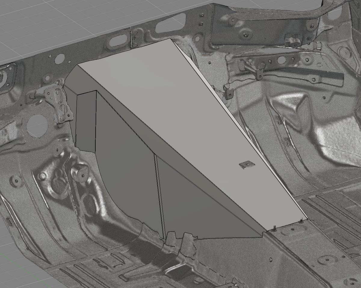 Toyota GT86 Weld In Gearbox Tunnel