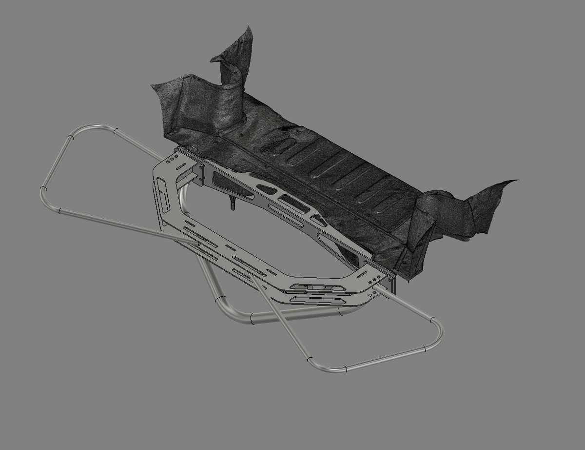 s13 silvia rear space frame kit