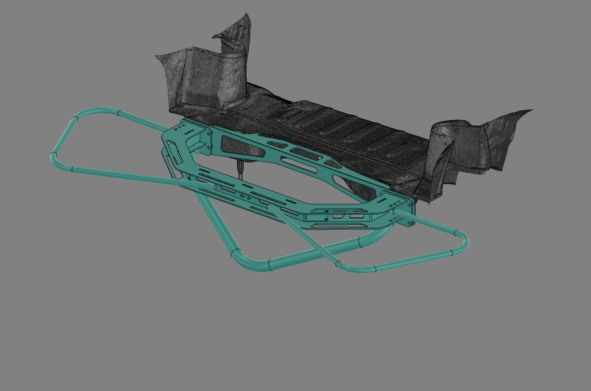 s13 silvia rear space frame kit