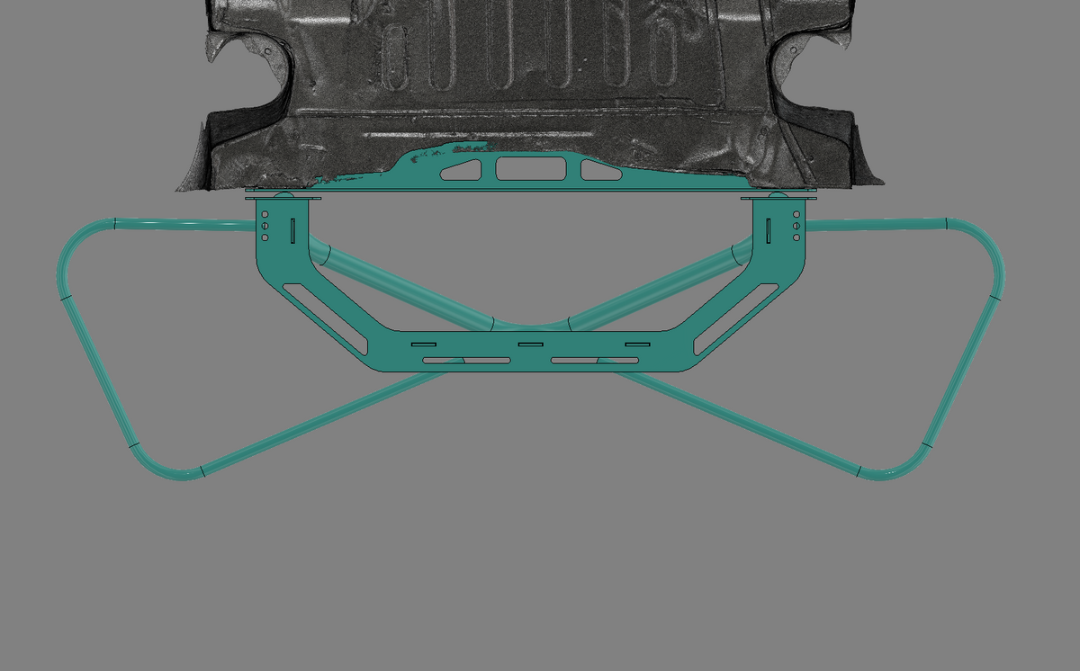 s13 silvia rear space frame kit