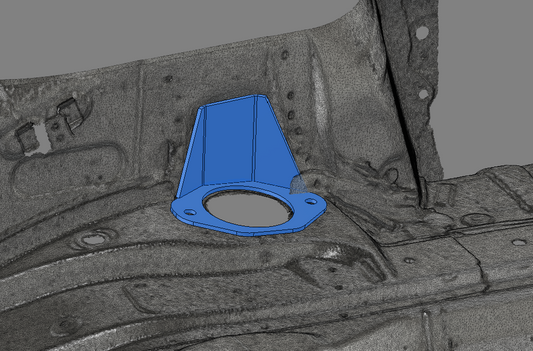 GT86 rear shock tower reinforcment plates