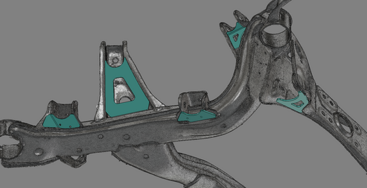 Nissan Silvia s13 rear subframe reinfrocment kit