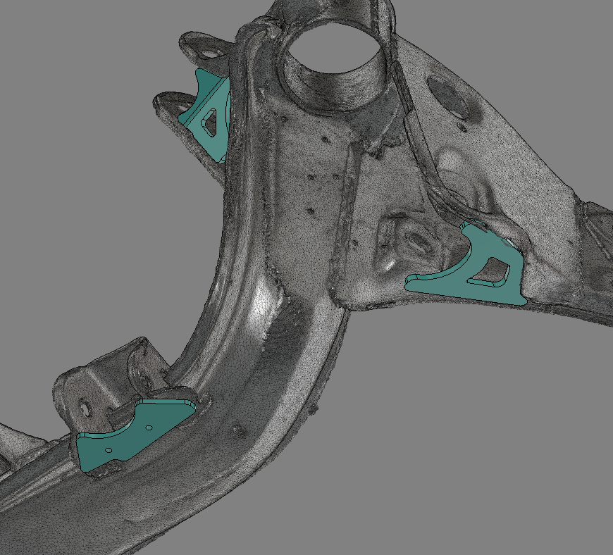 Nissan Silvia s13 rear subframe reinfrocment kit
