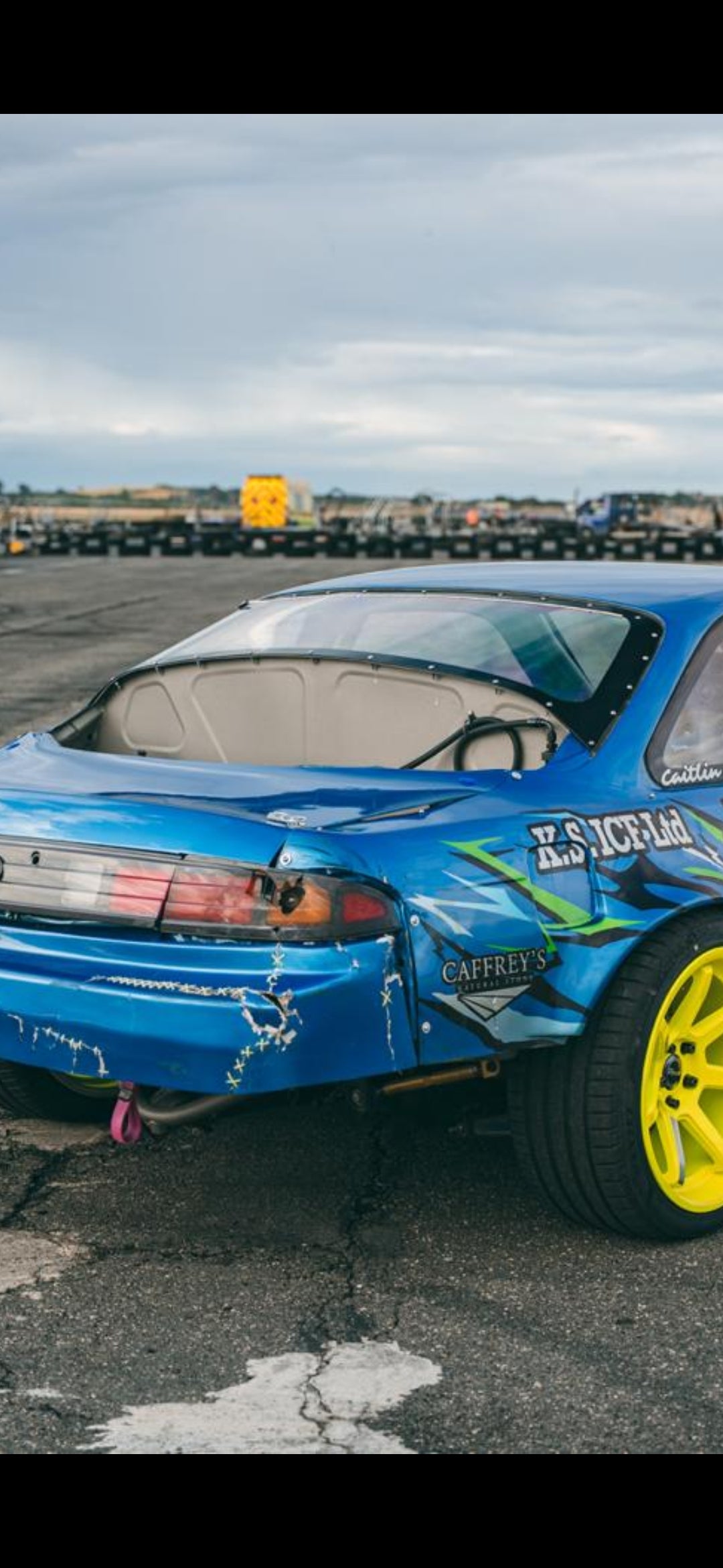 Nissan Silvia S14 rear bulkhead (firewall) kit
