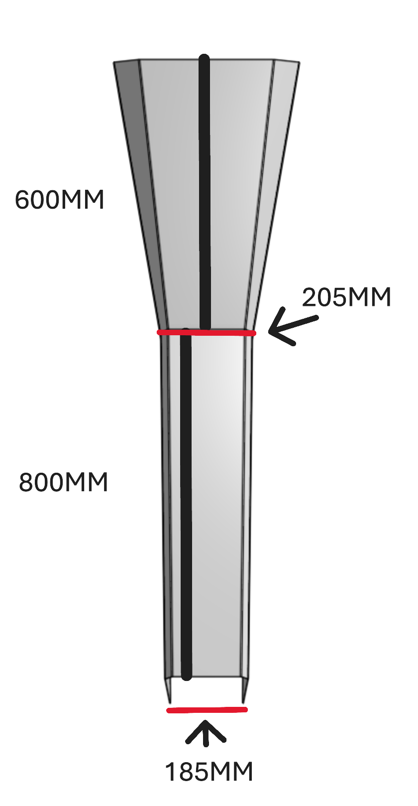 UNIVERSAL GEARBOX TUNNEL