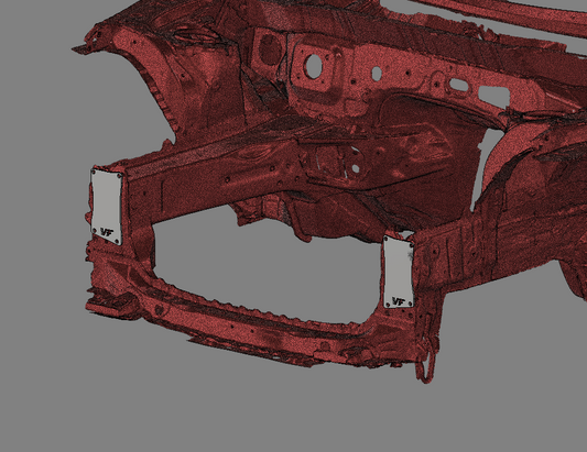 GT86 front chassis leg plates