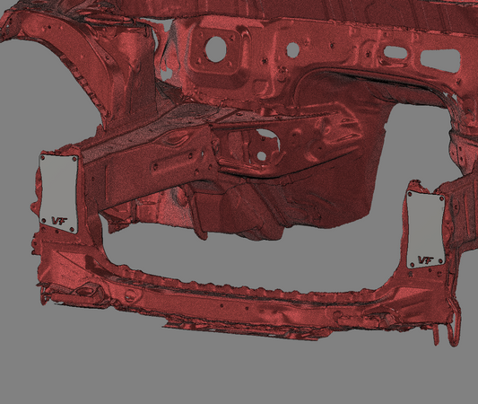 GT86 front chassis leg plates