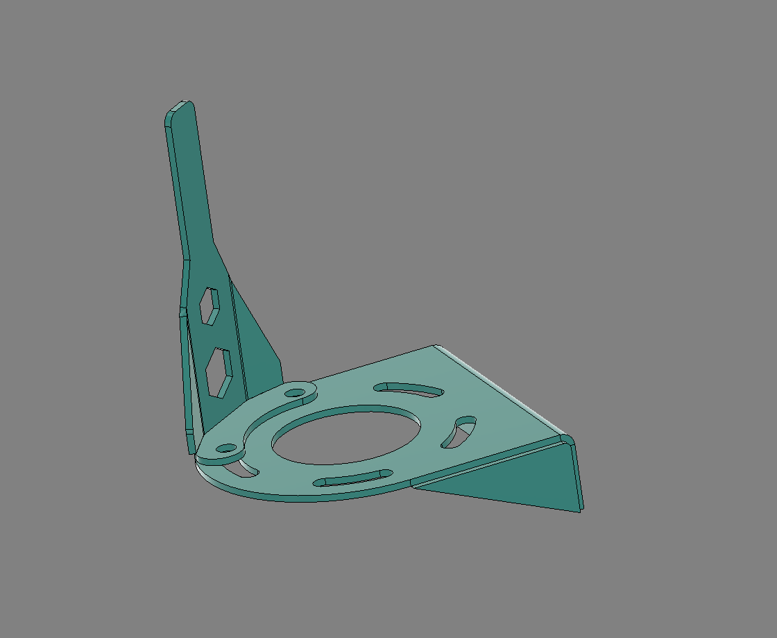 Opel/GM electric power steering mounting bracket