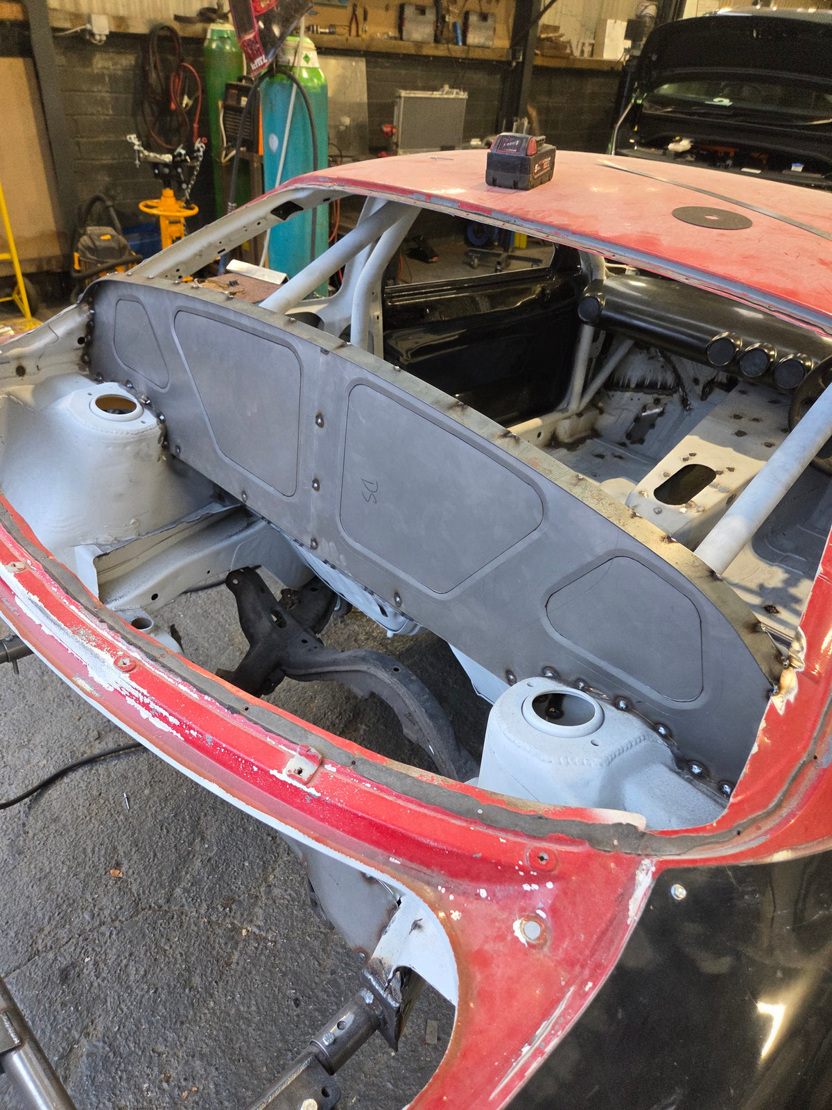 Nissan Silvia S14 rear bulkhead (firewall) kit
