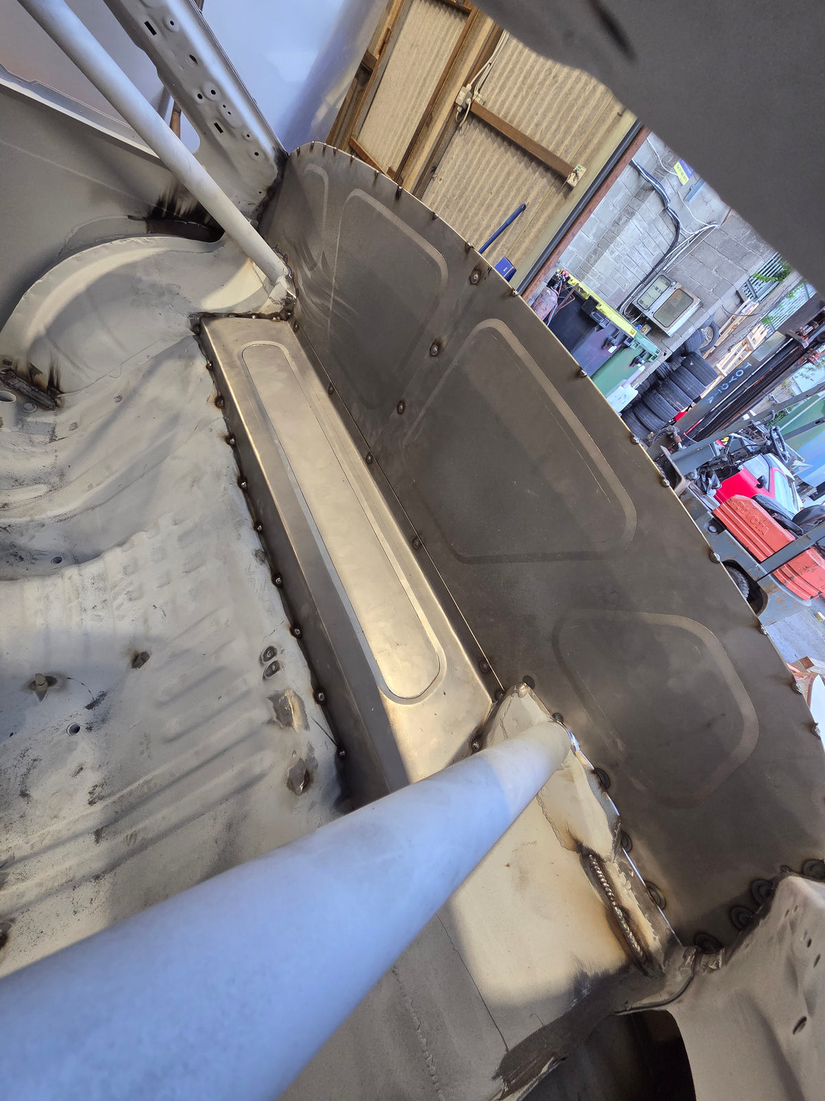 Nissan Silvia S14 rear bulkhead (firewall) kit