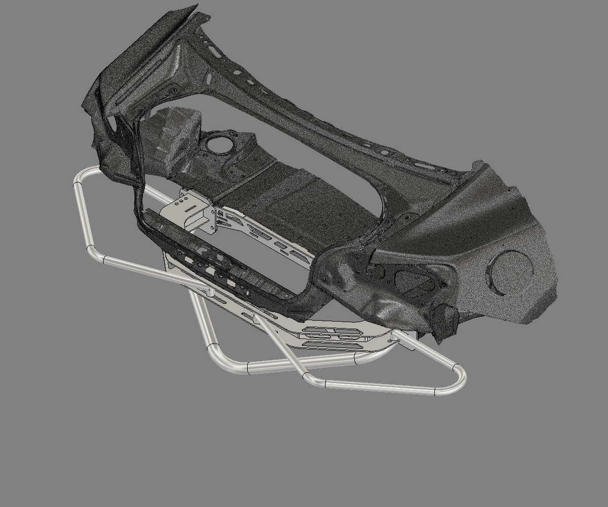 GT86 rear space frame kit
